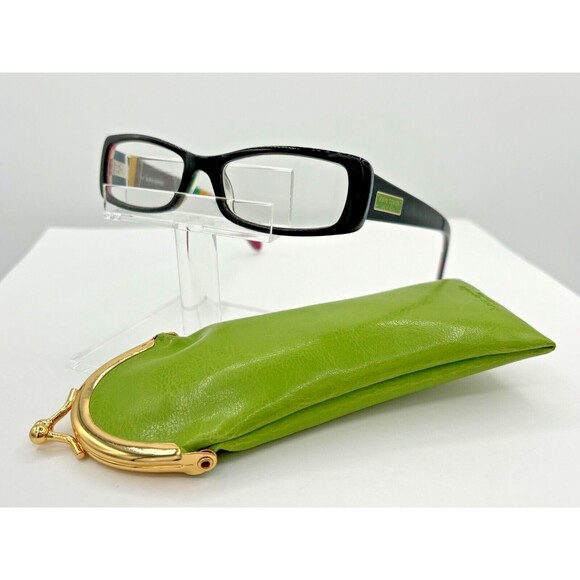 Kate Spade KSR02 TS10 51-16 Eyeglasses Frames Only Dk Tortoise MultiColr Stripe - Picture 1 of 16